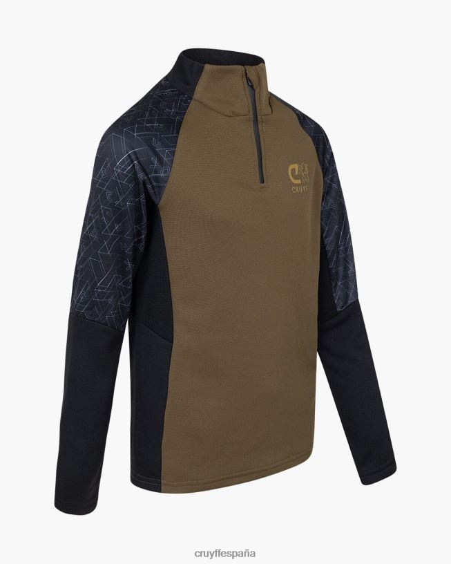 traje de esquina Cruyff júnior verde/negro D6DNB1199 trajes