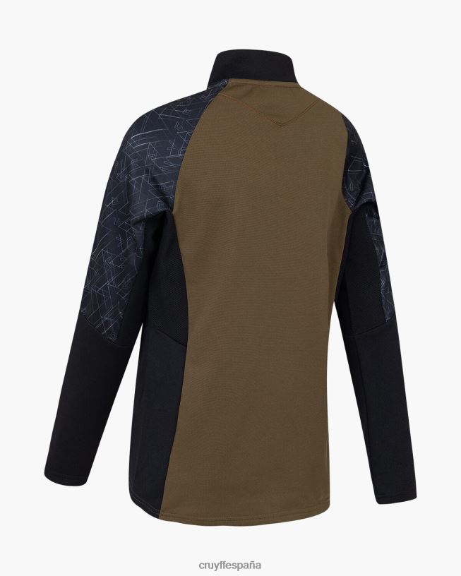 traje de esquina Cruyff júnior verde/negro D6DNB1199 trajes