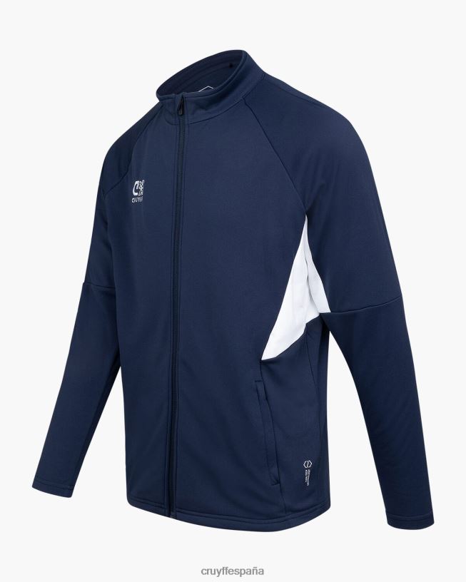 traje de giro tecnológico Cruyff hombres azul marino/blanco D6DNB679 trajes