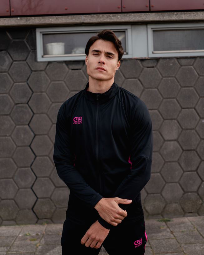 traje de giro tecnológico Cruyff hombres negro/varios D6DNB681 trajes