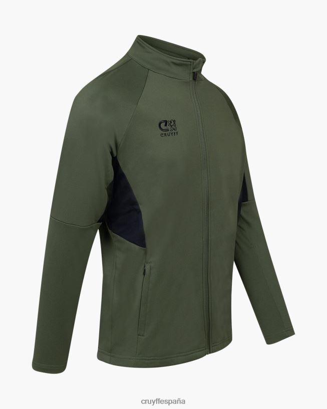 traje de giro tecnológico Cruyff hombres verde/negro D6DNB680 trajes