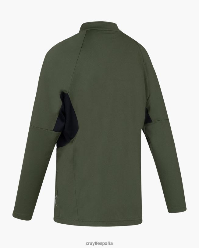 traje de giro tecnológico Cruyff hombres verde/negro D6DNB680 trajes