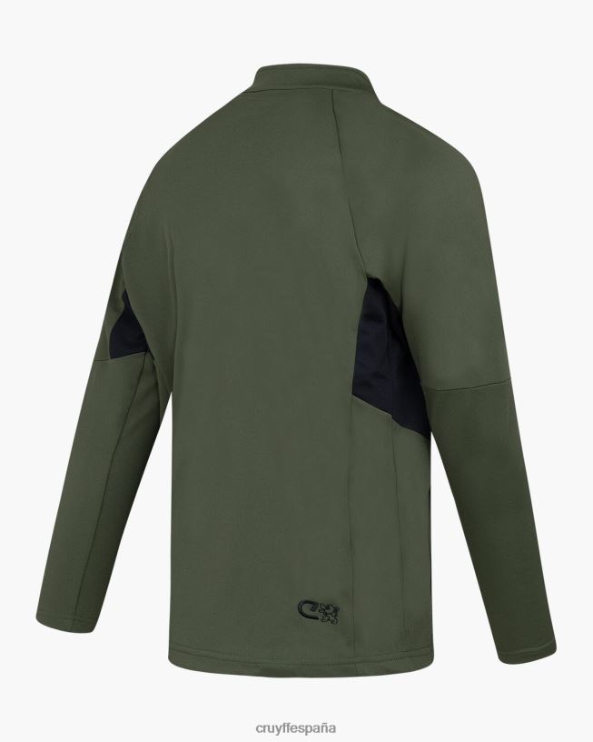 traje de giro tecnológico Cruyff hombres verde/negro D6DNB680 trajes