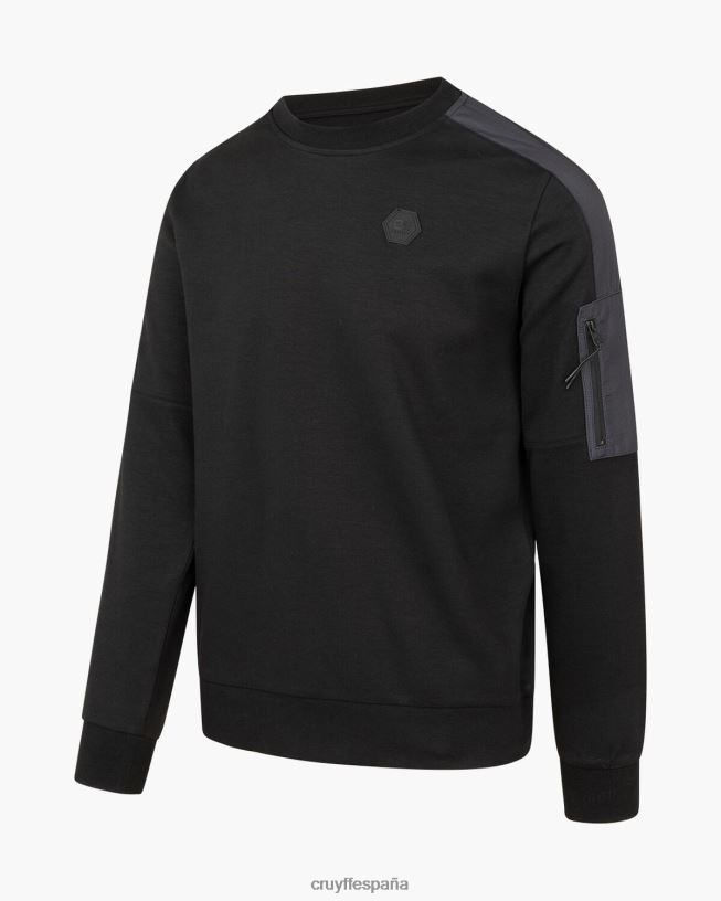 traje de jogging aiden Cruyff hombres negro D6DNB28 trajes