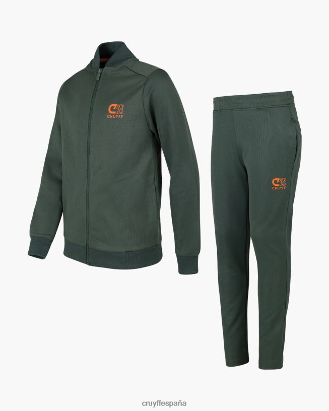 traje de loto Cruyff júnior negro/rojo D6DNB1212 trajes