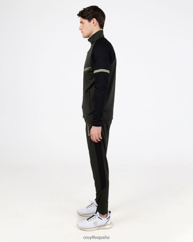 traje de pececillo Cruyff hombres ejercito verde D6DNB251 trajes