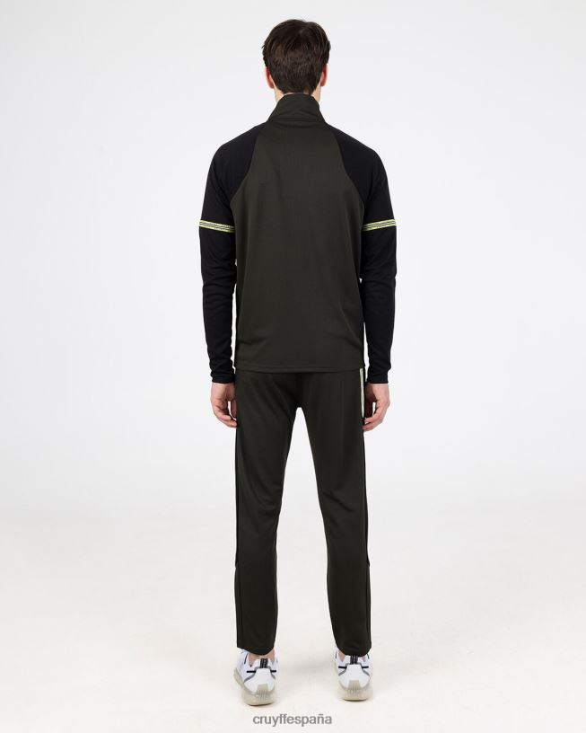 traje de pececillo Cruyff hombres ejercito verde D6DNB251 trajes