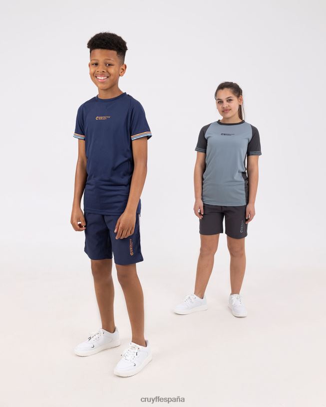 traje de pezuña Cruyff júnior azul real D6DNB1098 trajes