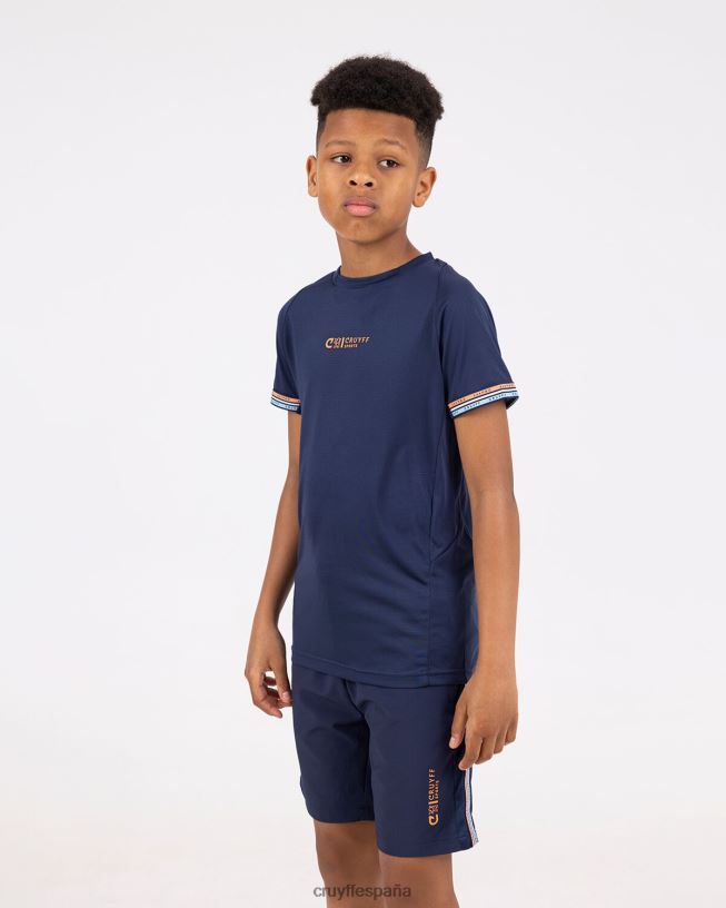 traje de pezuña Cruyff júnior azul real D6DNB1098 trajes