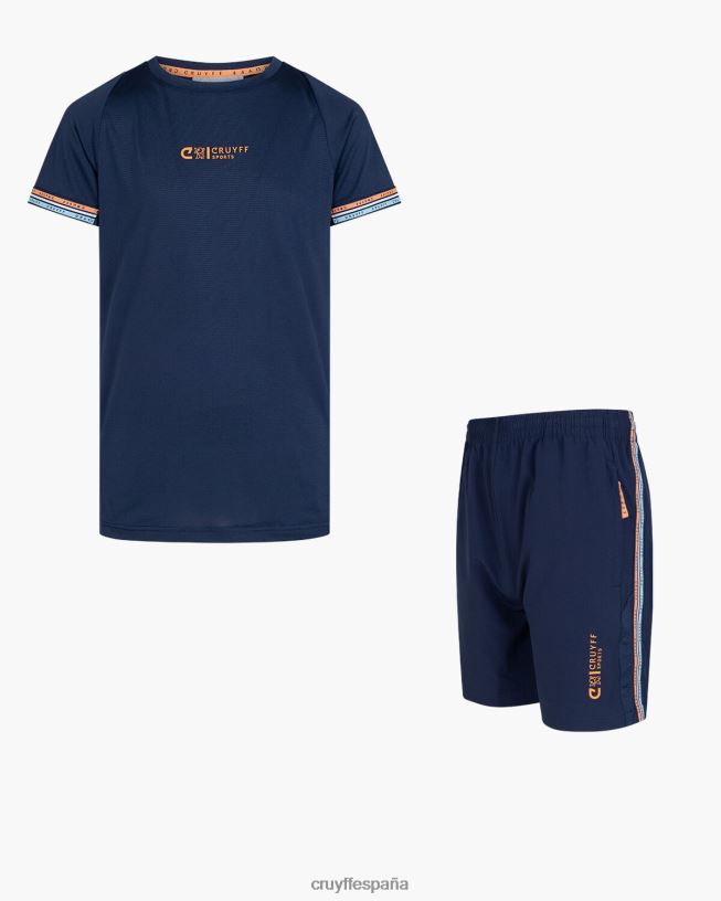 traje de pezuña Cruyff júnior azul real D6DNB1098 trajes