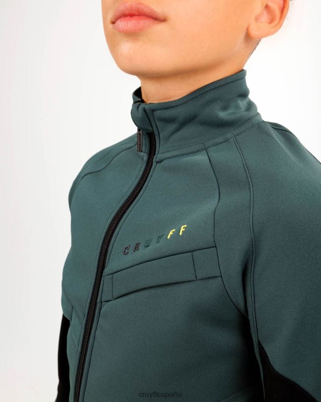 traje de plomo Cruyff hombres verde oscuro D6DNB1122 trajes