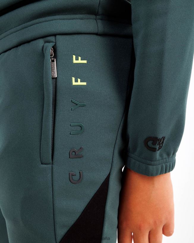 traje de plomo Cruyff hombres verde oscuro D6DNB1122 trajes