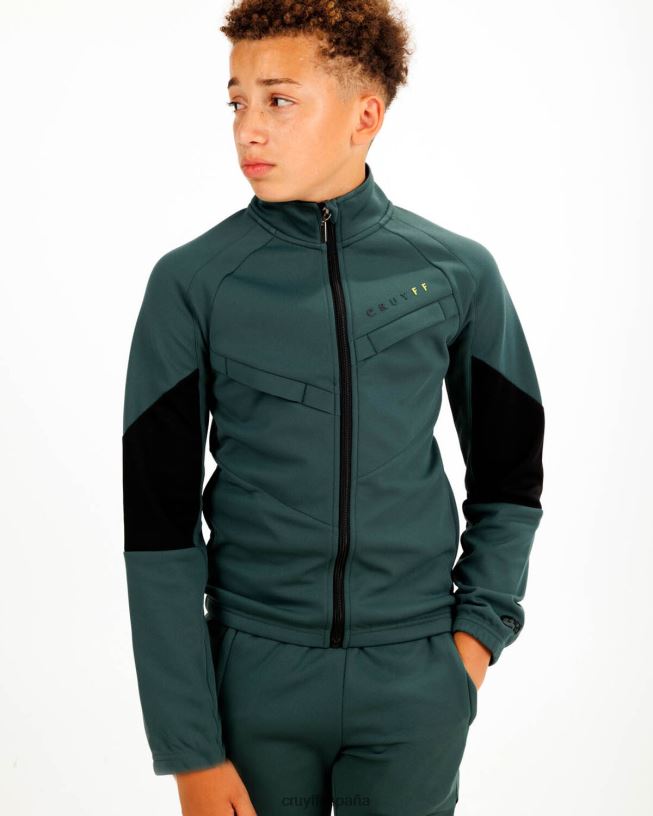 traje de plomo Cruyff hombres verde oscuro D6DNB1122 trajes