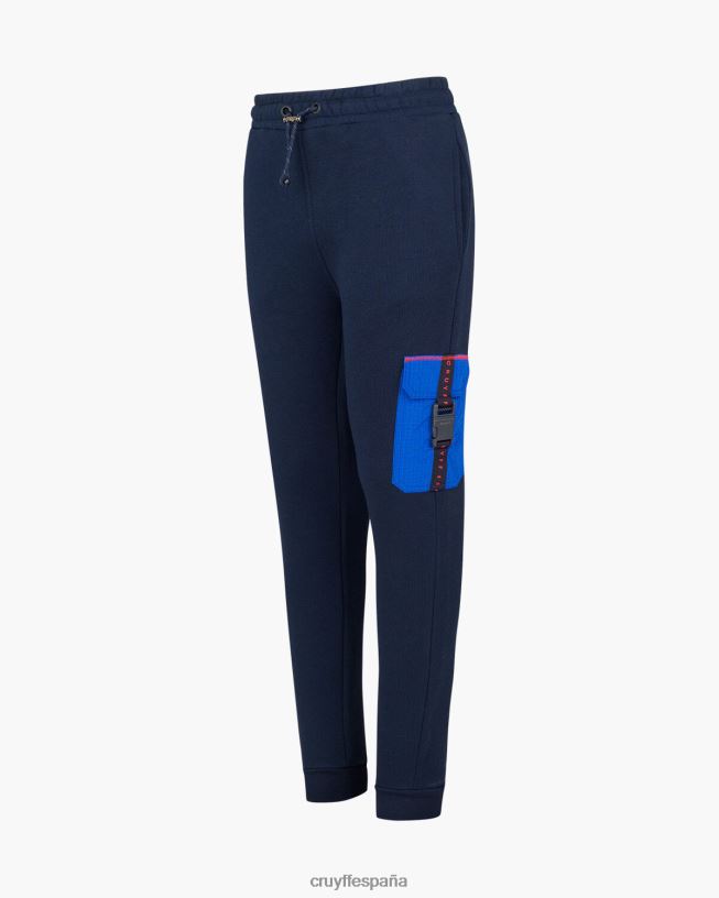 traje de podadoras cuello redondo Cruyff júnior Azul marino D6DNB1157 trajes