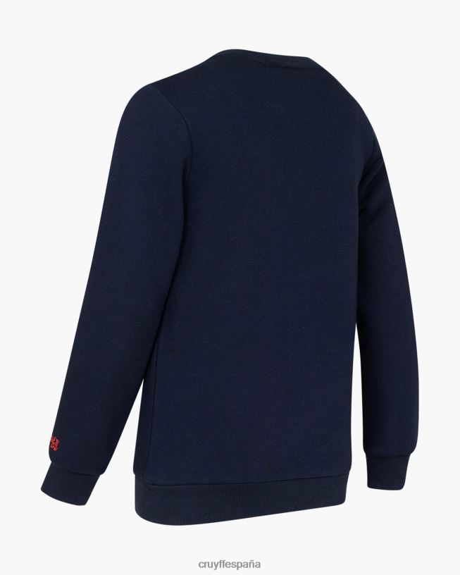 traje de podadoras cuello redondo Cruyff júnior Azul marino D6DNB1157 trajes