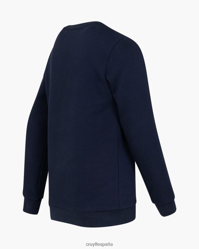 traje de podadoras cuello redondo Cruyff júnior Azul marino D6DNB1157 trajes