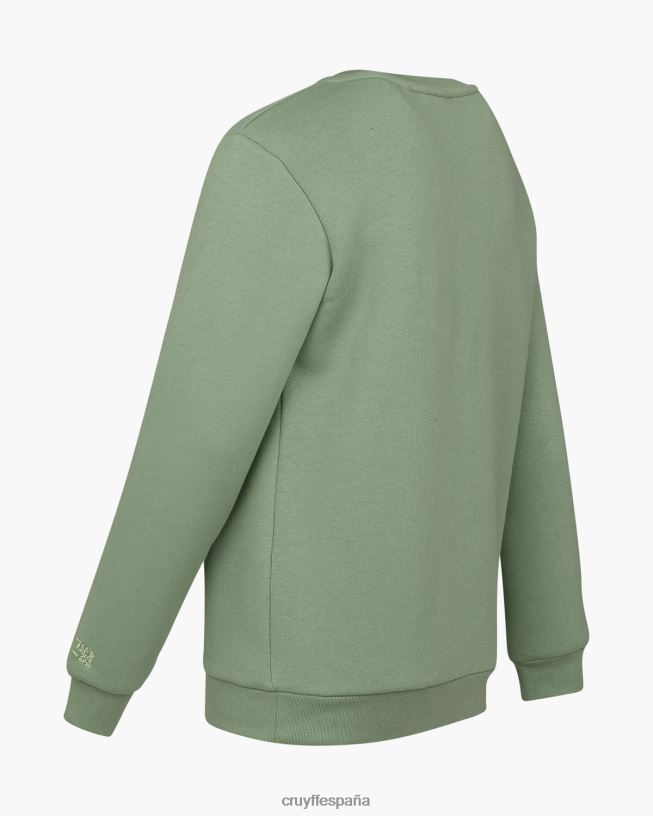 traje de podadoras cuello redondo Cruyff júnior verde D6DNB1158 trajes