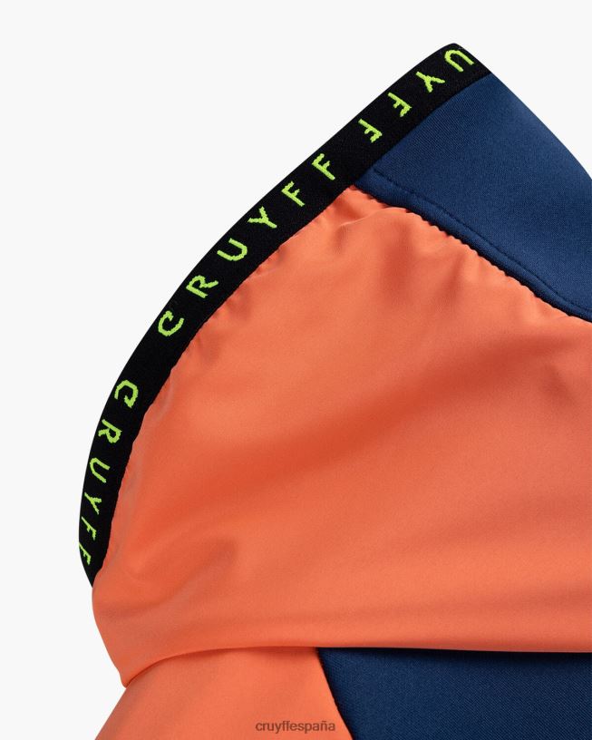 traje de puntero Cruyff júnior azul marino/naranja D6DNB1187 trajes