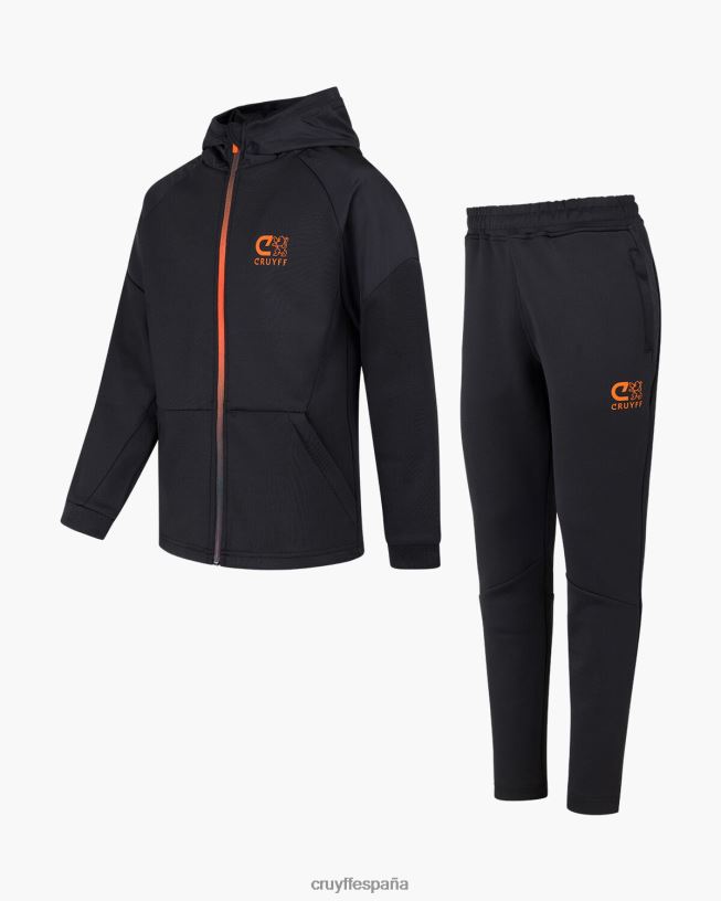 traje de puntero Cruyff júnior negro D6DNB1216 trajes