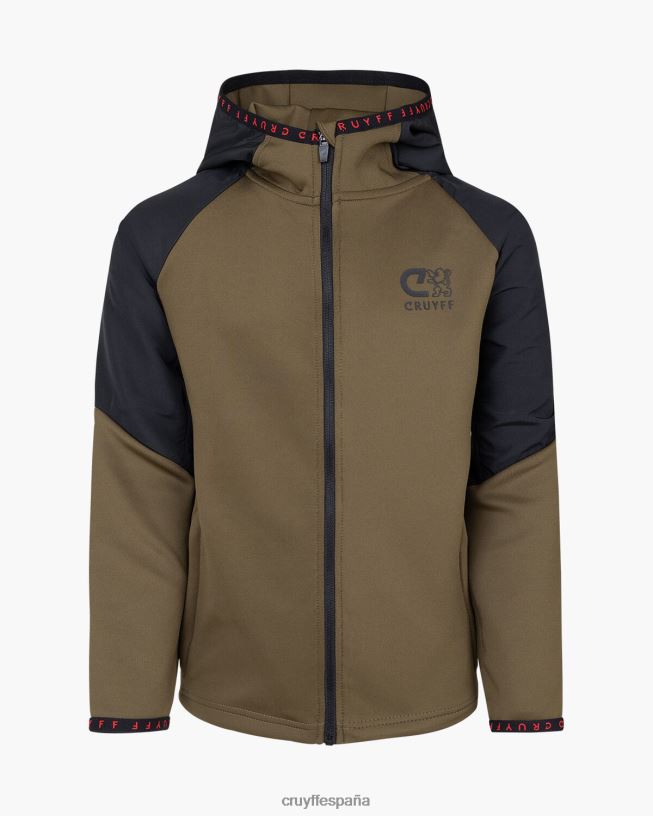 traje de puntero Cruyff júnior verde/negro D6DNB1186 trajes