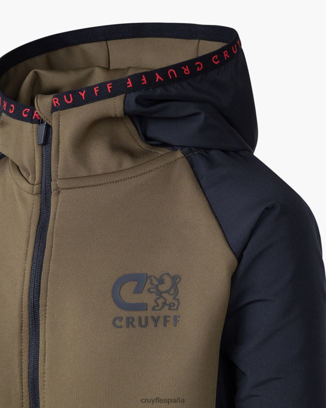 traje de puntero Cruyff júnior verde/negro D6DNB1186 trajes