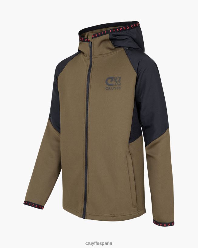 traje de puntero Cruyff júnior verde/negro D6DNB1186 trajes