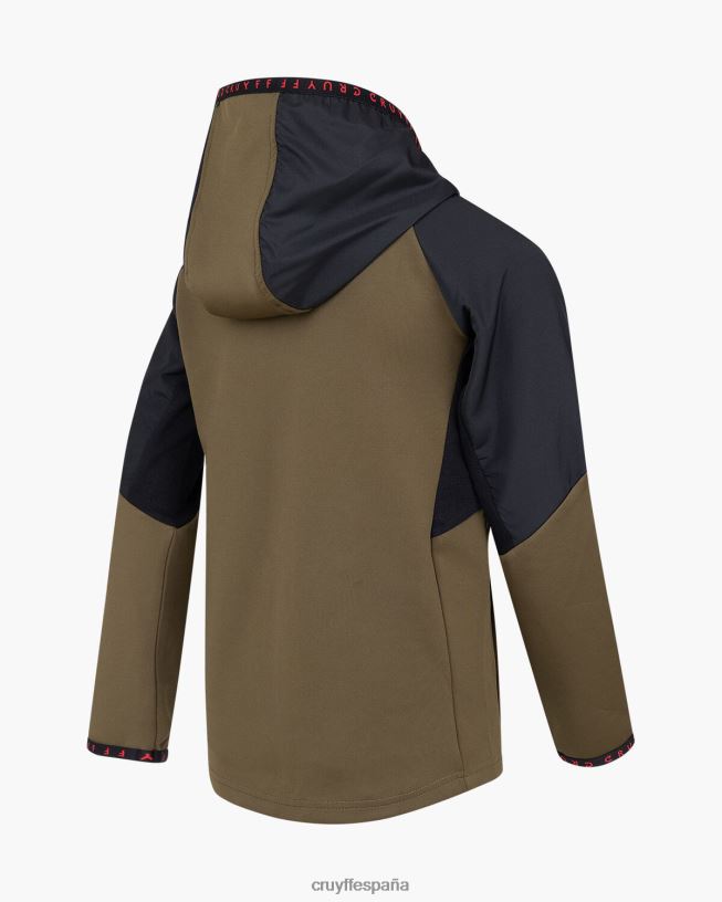 traje de puntero Cruyff júnior verde/negro D6DNB1186 trajes