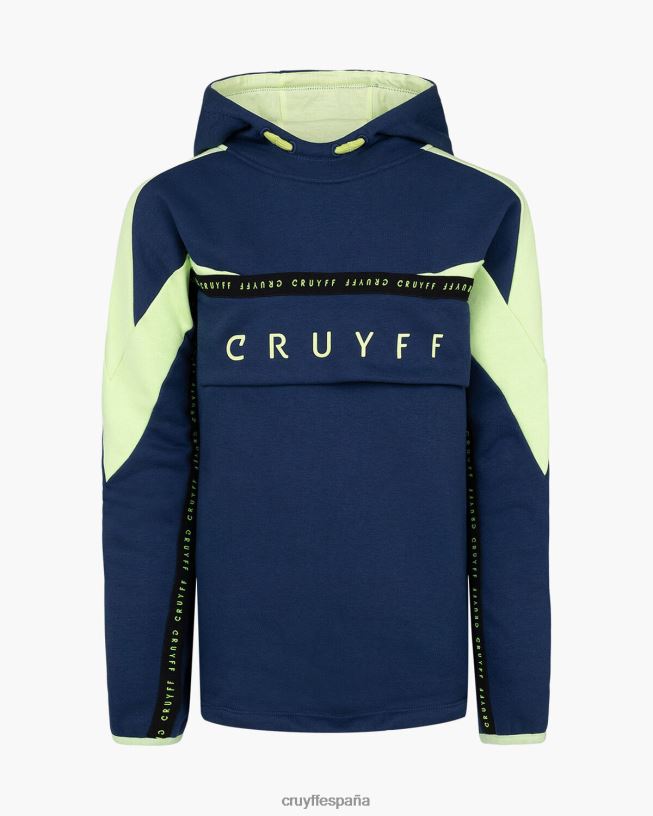 traje dividido Cruyff júnior azul marino/amarillo D6DNB1197 trajes