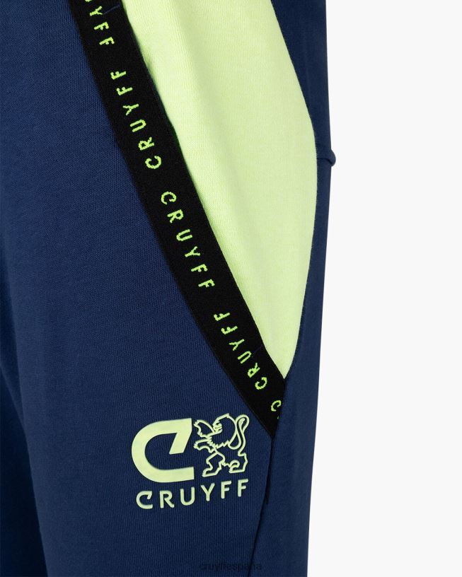 traje dividido Cruyff júnior azul marino/amarillo D6DNB1197 trajes