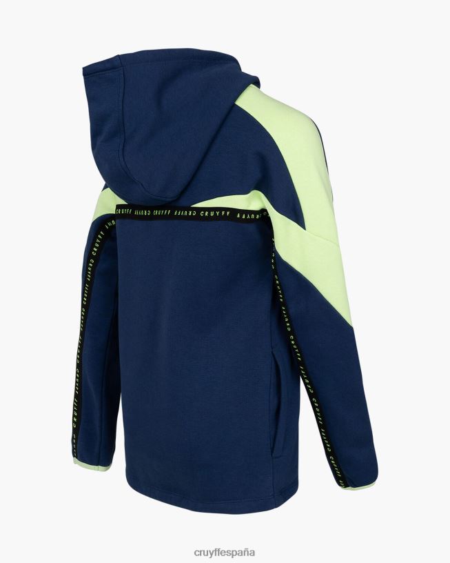 traje dividido Cruyff júnior azul marino/amarillo D6DNB1197 trajes