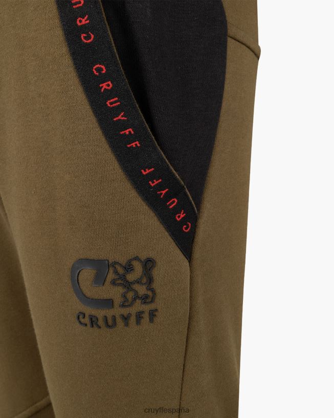 traje dividido Cruyff júnior verde rojo D6DNB1196 trajes