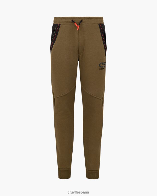 traje dividido Cruyff júnior verde rojo D6DNB1196 trajes