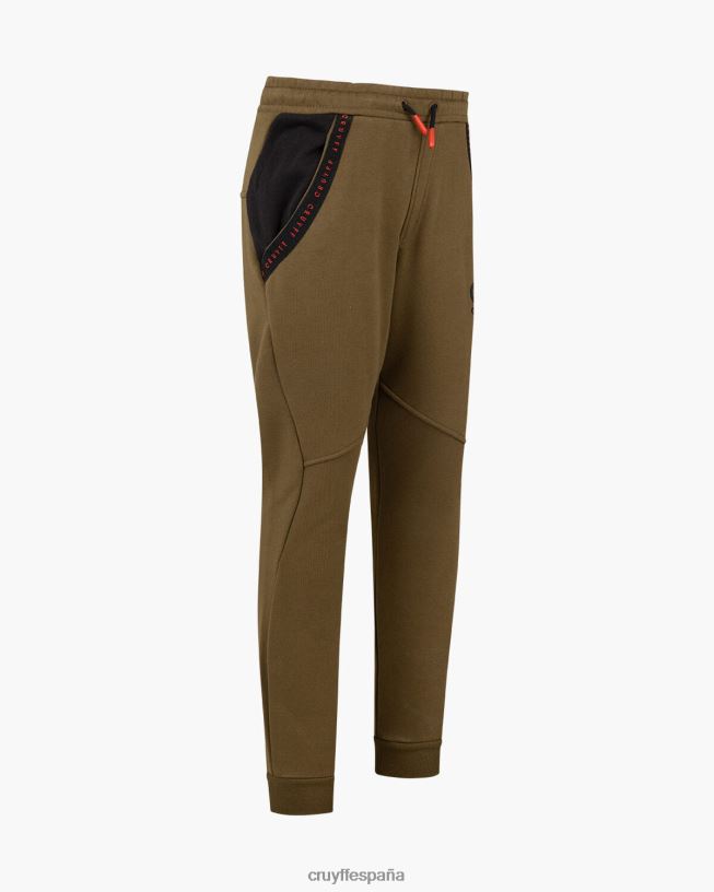 traje dividido Cruyff júnior verde rojo D6DNB1196 trajes