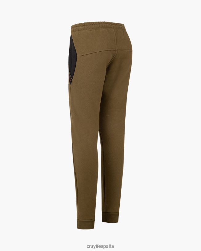 traje dividido Cruyff júnior verde rojo D6DNB1196 trajes