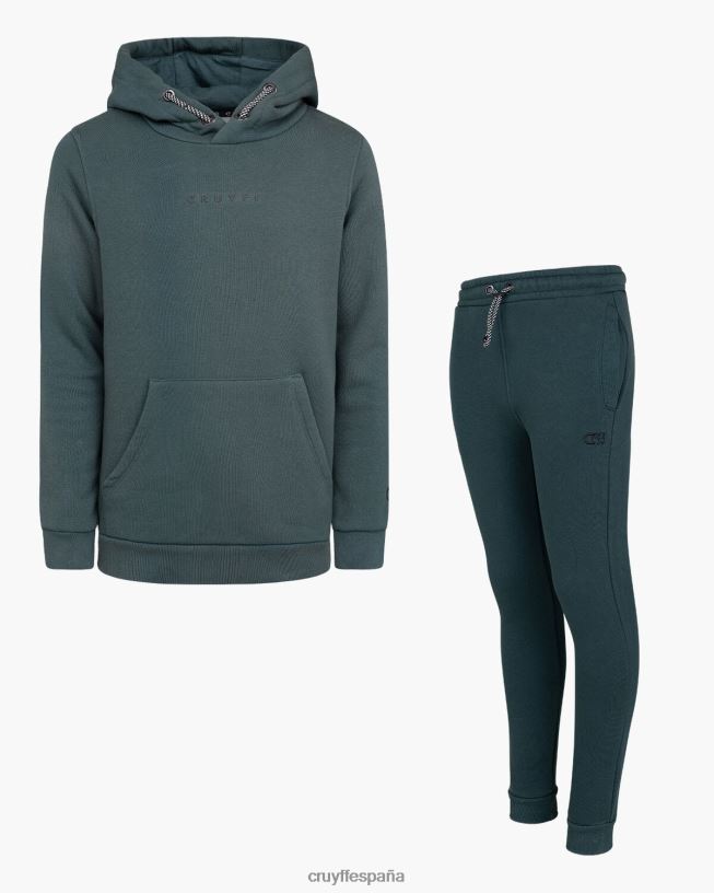 traje joaquim Cruyff júnior verde oscuro D6DNB1180 trajes