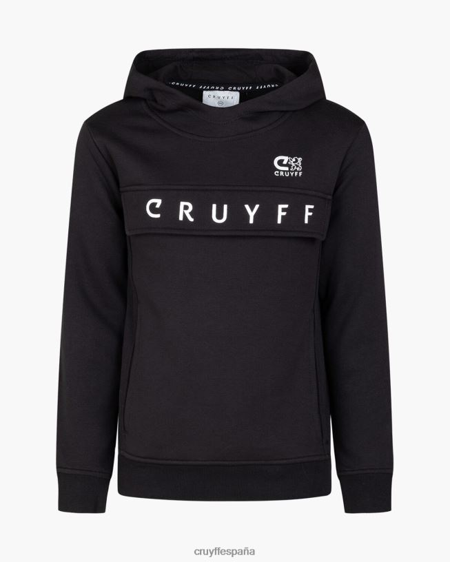 traje ranka Cruyff hombres negro/plata D6DNB570 trajes