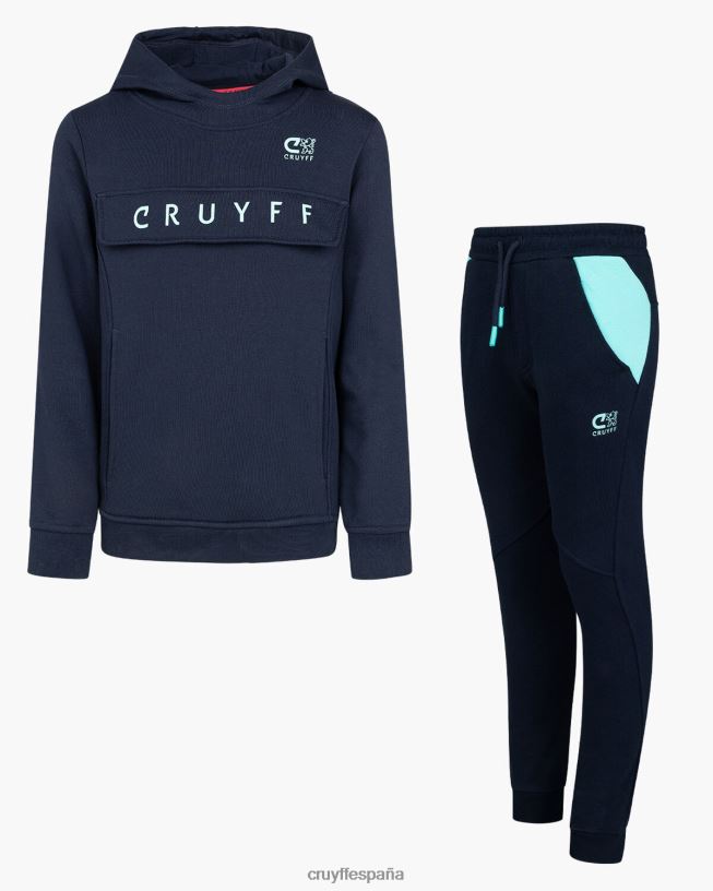 traje ranka Cruyff júnior azul marino/cacatúa D6DNB1149 trajes