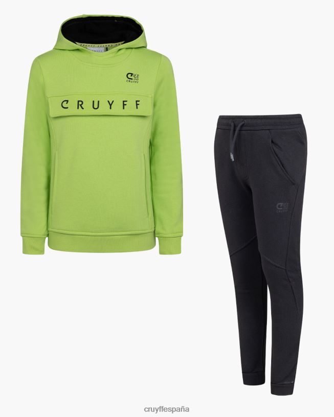 traje ranka Cruyff júnior verde/negro D6DNB1147 trajes