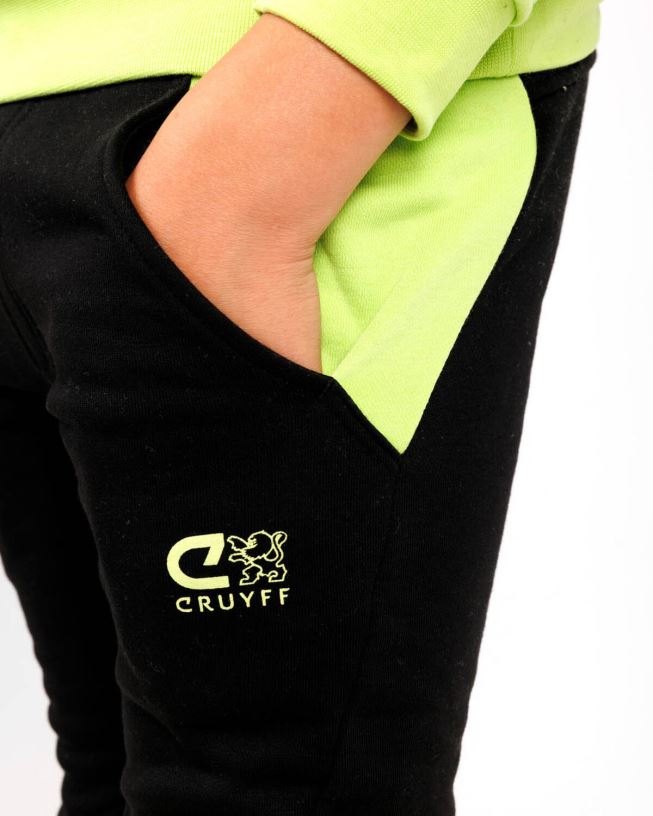traje ranka Cruyff júnior verde/negro D6DNB1147 trajes