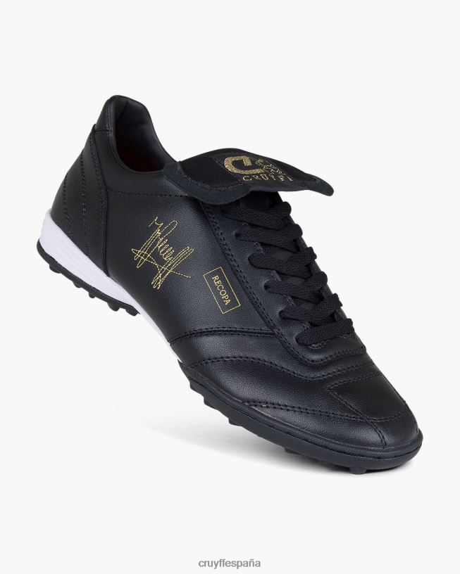 volver a astro Cruyff hombres oro negro D6DNB852 zapatillas