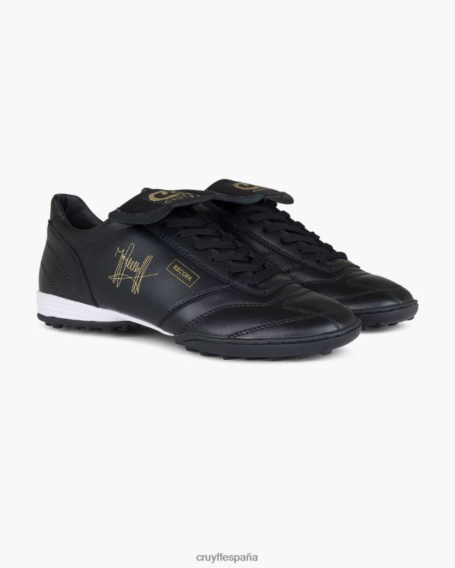 volver a astro Cruyff hombres oro negro D6DNB852 zapatillas