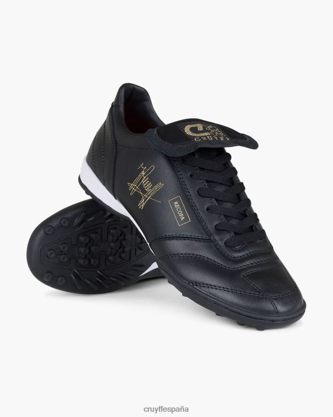 volver a astro Cruyff hombres oro negro D6DNB852 zapatillas