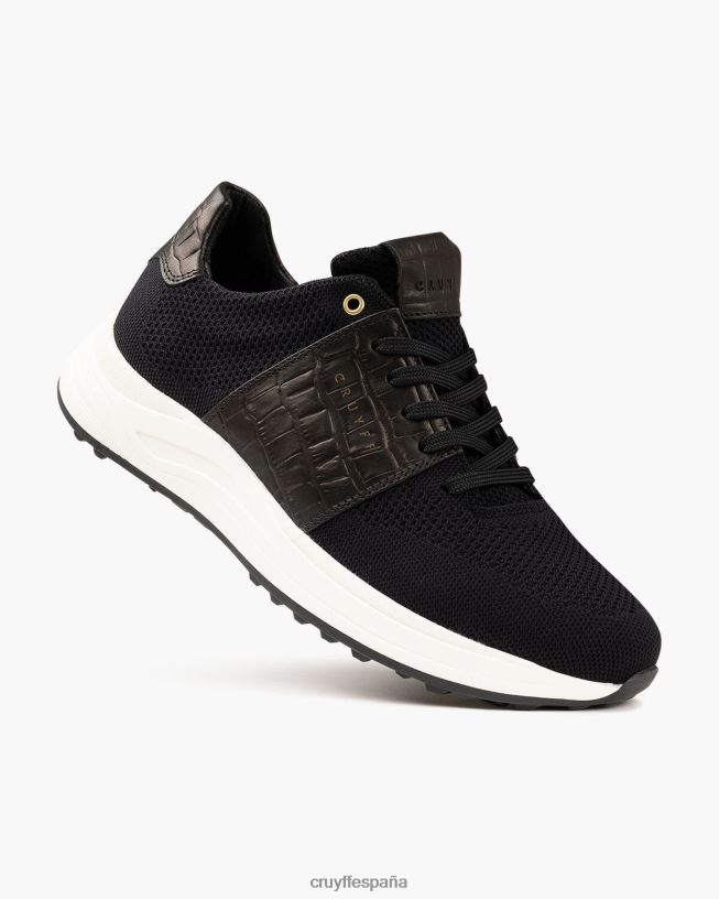 yegua larga Cruyff hombres negro D6DNB494 zapatillas
