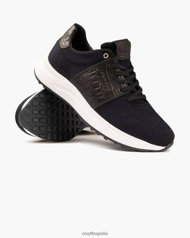 yegua larga Cruyff hombres negro D6DNB494 zapatillas