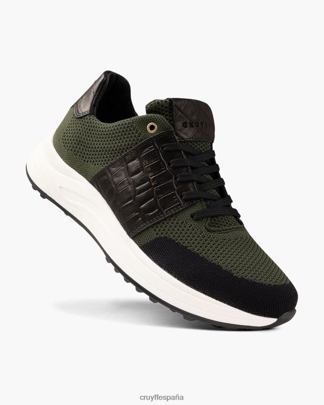 yegua larga Cruyff hombres verde/negro D6DNB489 zapatillas