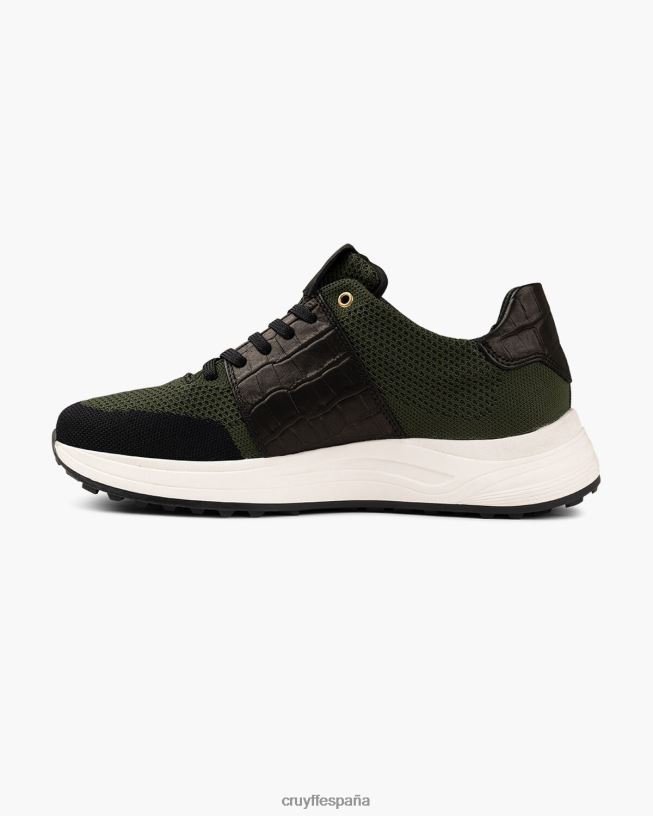 yegua larga Cruyff hombres verde/negro D6DNB489 zapatillas