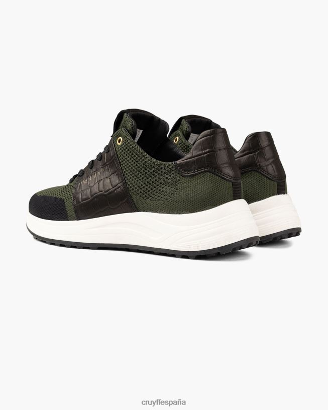 yegua larga Cruyff hombres verde/negro D6DNB489 zapatillas