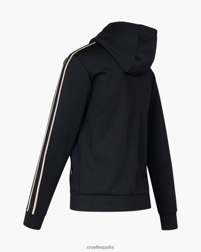 zip de buceo santino Cruyff hombres negro D6DNB459 sudadera