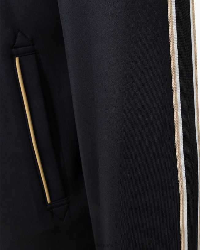 zip de buceo santino Cruyff hombres negro D6DNB459 sudadera