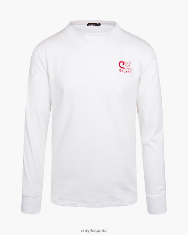 Ámsterdam raro Cruyff hombres blanco D6DNB858 camiseta